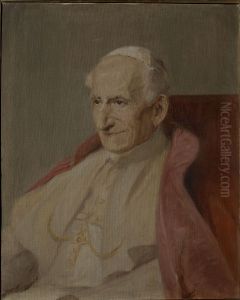 Portret van paus Leo XIII
