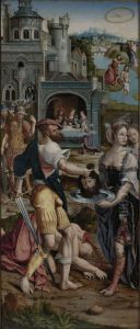 The Beheading of St John the Baptist by unknown
