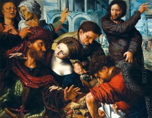 The Calling of St Matthew by Jan Sanders Van Hemessen