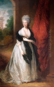 Queen Charlotte (1744-1818) by Thomas Gainsborough
