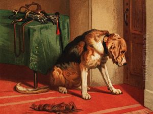 Suspense by Sir Edwin Henry Landseer