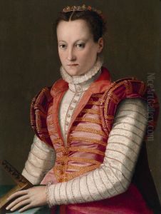 Portrait of a young noblewoman with a lute