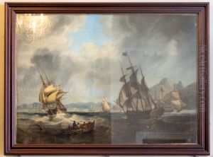 Scene in the Mediterranean by James Wilson Carmichael