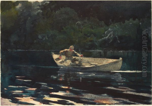Fishing in the Adirondacks - view 1