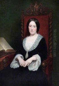 Julie Salis Schwabe (1819-1896) by Ary Scheffer
