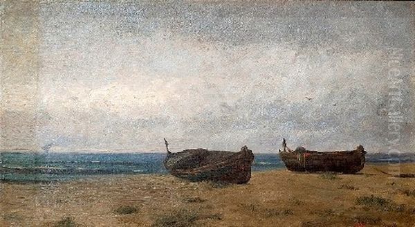 Barques a la platja - view 1