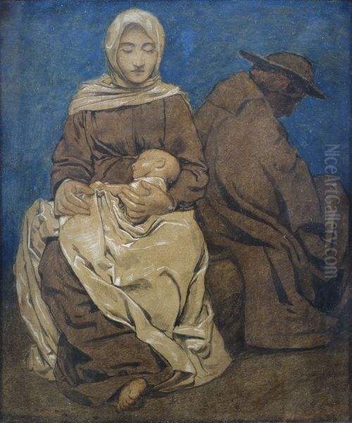 The Rest on The Flight into Egypt - view 1