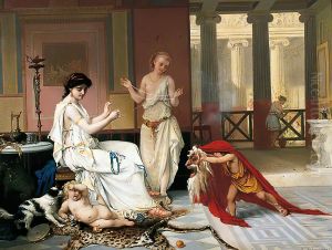 The mask by Pierre Olivier Joseph Coomans