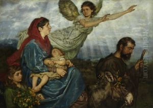 The Flight into Egypt by Hans Thoma