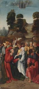 The Ascension of Christ by Adriaen Van Overbeke