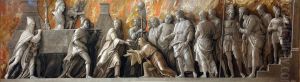 The introduction of the cult of Cybele in Rome by Andrea Mantegna