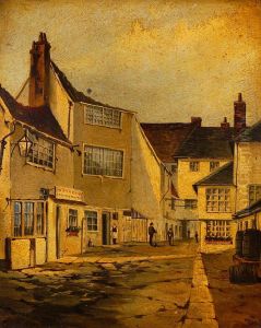 Old Yard of Crown and Anchor by Edward Charles Pococke