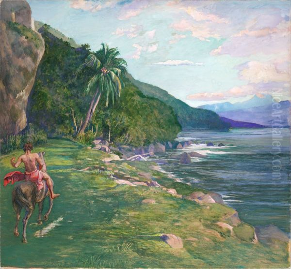 A Bridle Path in Tahiti - view 1