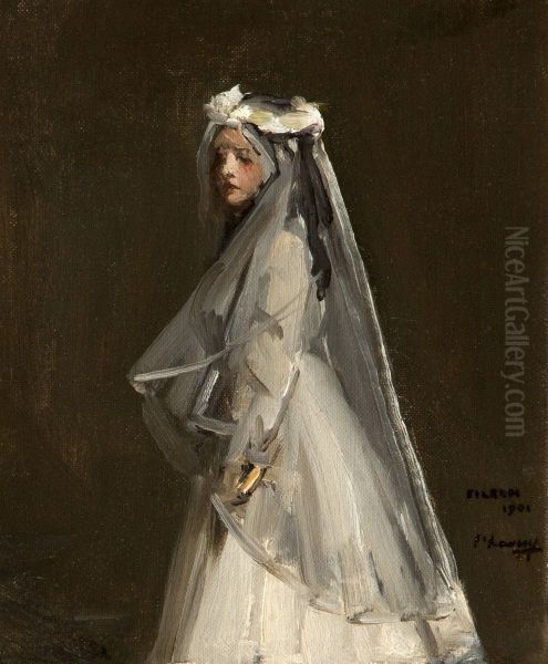 Eileen, Her First Communion - view 1