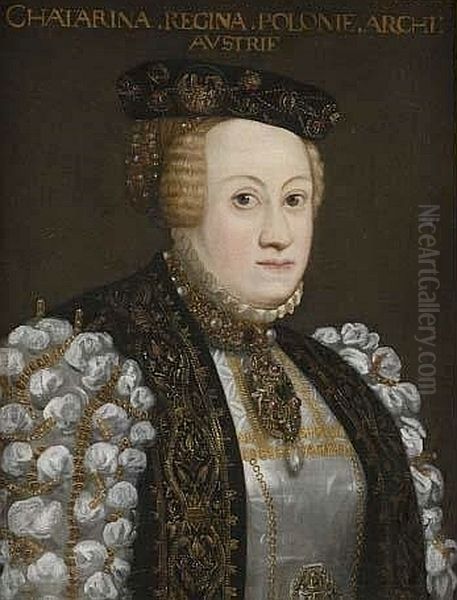 Portrait of Catherine of Austria (1533-1572), Queen of Poland and Grand Duchess of Lithuania - view 1