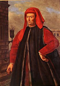 Portrait of Filippo Strozzi the Elder by Santi Di Tito