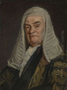 Portrait ofHerbert Cozens-Hardy, 1st Baron Cozens-Hardy, Britishmaster of the rolls(1838-1920)
