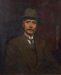 Self Portrait by Frederick William Elwell