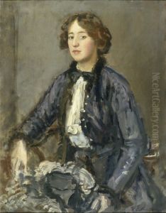 Mabel Elizabeth Hammersley, nee Lilford (b.c.1888), Mrs Hugh Hammersley by Philip Wilson Steer