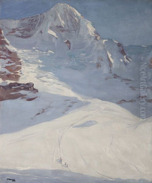 Switzerland in Winter (The Monk) - view 1