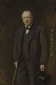 Richard Burdon Haldane (1856-1928), 1st Viscount Haldane, Statesman by Arthur Stockdale Cope