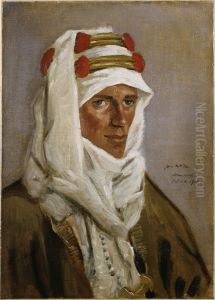 Lieutenant Colonel T. E. Lawrence (1888-1935), CB, DSO by James Mcbey