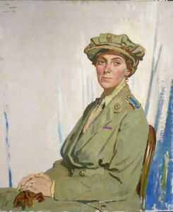 The First Chief Controller, QMAAC in France, Dame Helen Gwynne-Vaughan, CBE, DSC