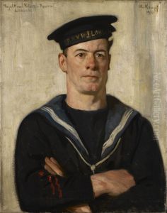 Cecil Arthur Tooke (1884-1966), Seaman, Royal Naval Volunteer Reserve by Arthur Kampf