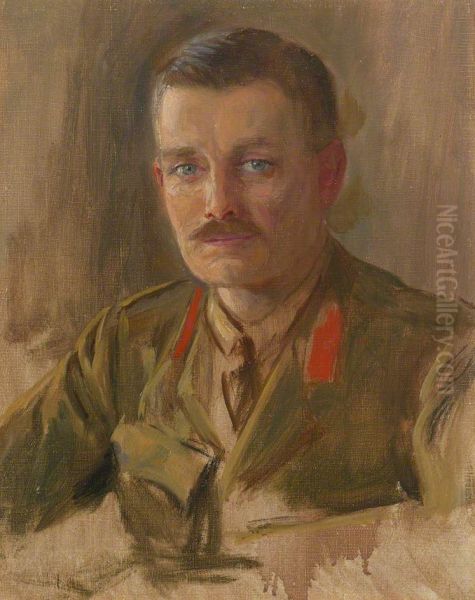 Colonel Sir Hereward Wake (1876-1963), 13th Baronet, Member of Information Department (study related to 'The Supreme War Council in Session at Versailles on 3rd July 1918') - view 1