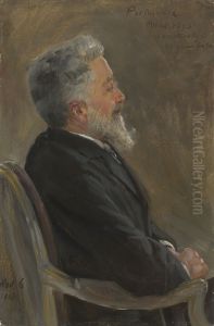 Portrait of Antonio Maria de Bettencourt Rodrigues, Portuguese ambassador