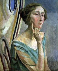 Edith Sitwell (1887-1964) by Roger Fry