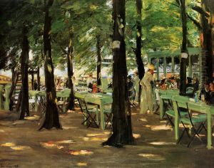 De Oude Vink Restaurant in Leiden by Max Liebermann