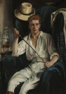 The Young Polo Player by William Bruce Ellis Ranken
