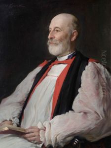 Portrait of J.P. Hughes, Bishop of Llandaff