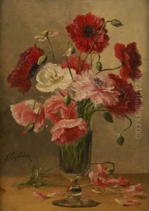Vase Fleuri by Jean Capeinick