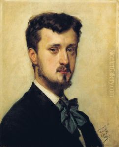 Retrato del pintor espanolRicardo de Madrazo
