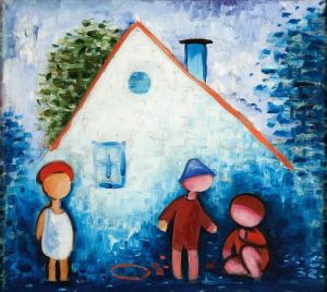 Deti A Domek by Josef Capek