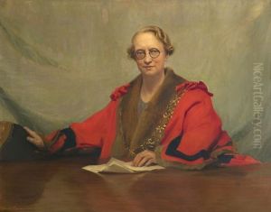 Elizabeth Petty, nee Merryweather (1875-1947), Mayor of Derby (1936-1937) by Ernest Townsend