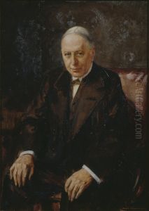 Robert Chalmers (1858-1938), 1st Baron Chalmers, Secretary to the Treasury by Andre Cluysenaar
