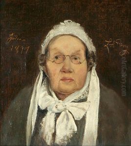 Portrait of Mrs. Oline Berg.