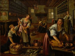 Kitchen interior by Paolo Fiammingo