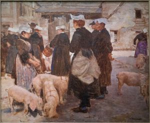Marche aux cochons d'Auray