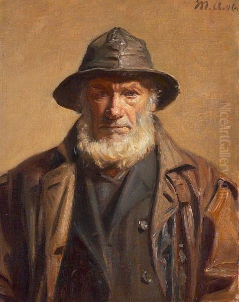 Portrait of a Skagen fisherman. - view 1
