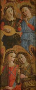Musizierende Engel by Ghirlandaio Domenico