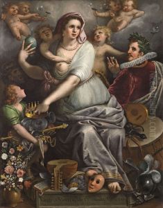 Allegory of Vanity by Gillis Coignet