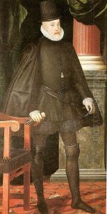 Felipe II de Espana by Juan Pantoja de la Cruz