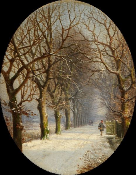 Winter landscape. (1873). - view 1