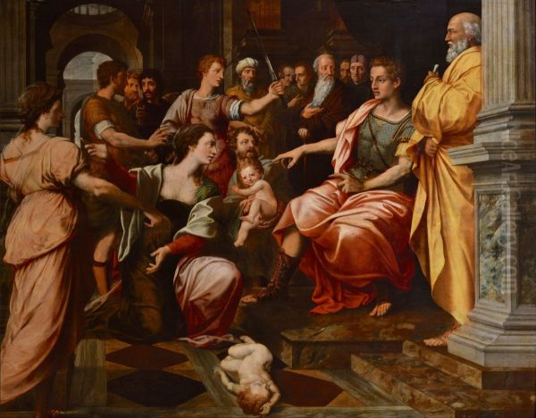 The Judgement of Solomon - view 1