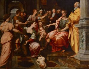 The Judgement of Solomon by Michiel Coxie