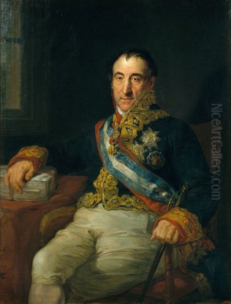 Portrait of the Marquis of Labrador, Spanish Ambassador to the Congress of Vienna of 1915 - view 1